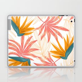 Bright Bold Summer Tropical Resort Plants Laptop Skin