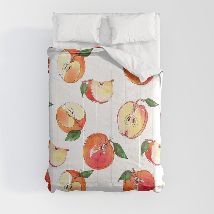 Apples-sliced Comforter