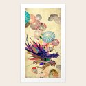 Chinese Lunar New Year and 12 animals The DRAGON 龍 Art Print by shih