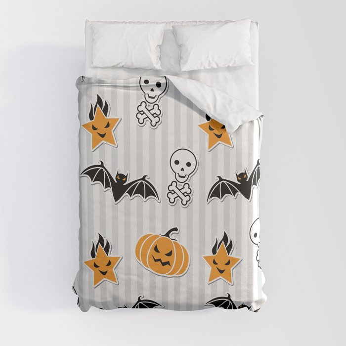 Halloween Pattern Duvet Cover