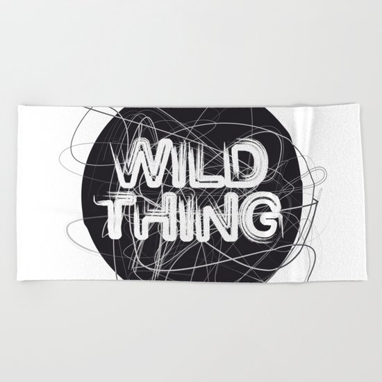 Wild Thing Beach Towel