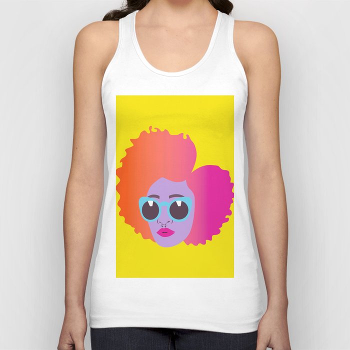 Wild Child Naturalhair Bighair Afro Afropunk Unisex Tank Top