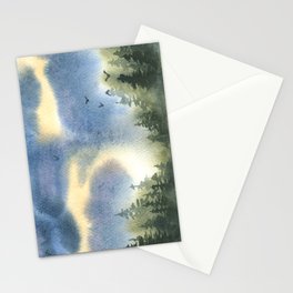 Forest Storms Stationery Card
