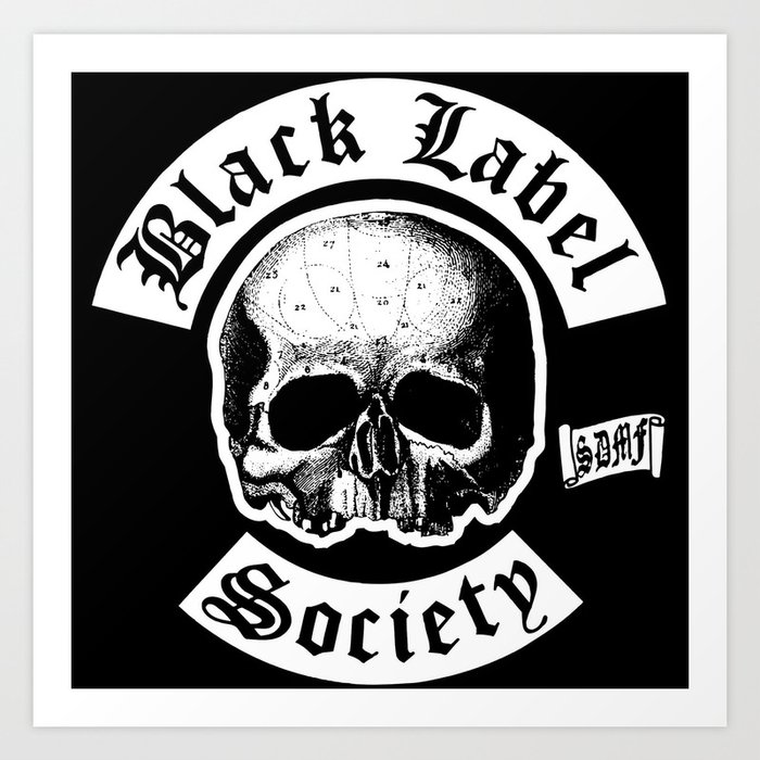 BLACK LABEL SOCIETY TOUR DATES 2019 UDANG Art Print by gus553