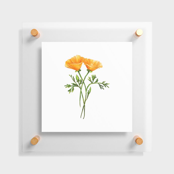 Flower Floating Acrylic Print