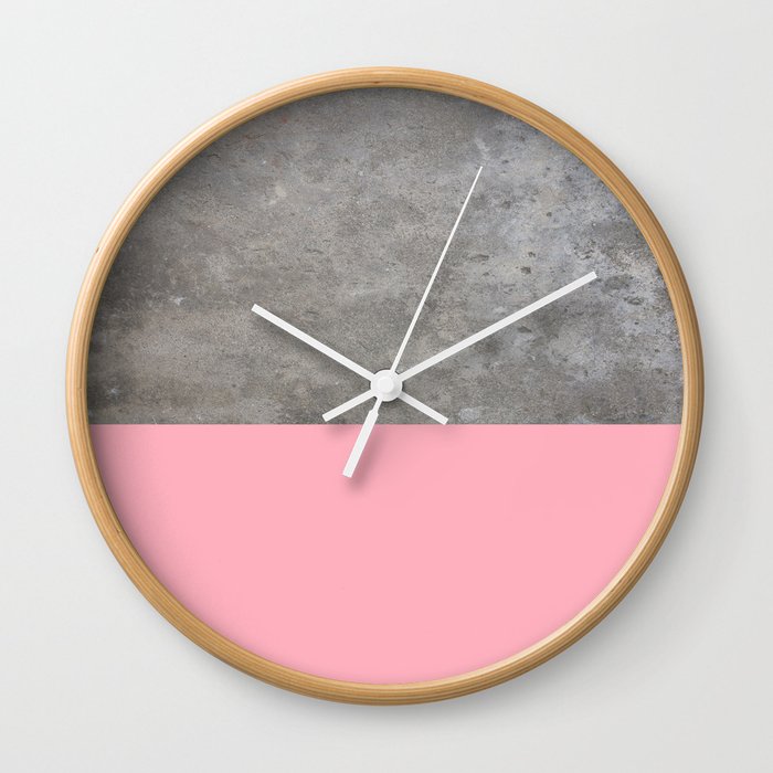 Concrete Beauty Wall Clock