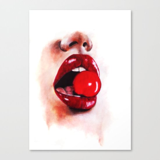 Cherry Pop Canvas Print