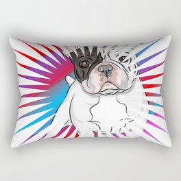 French Bulldog Gift Frenchie Frenchy Bully Dog Lover Rectangular Pillow