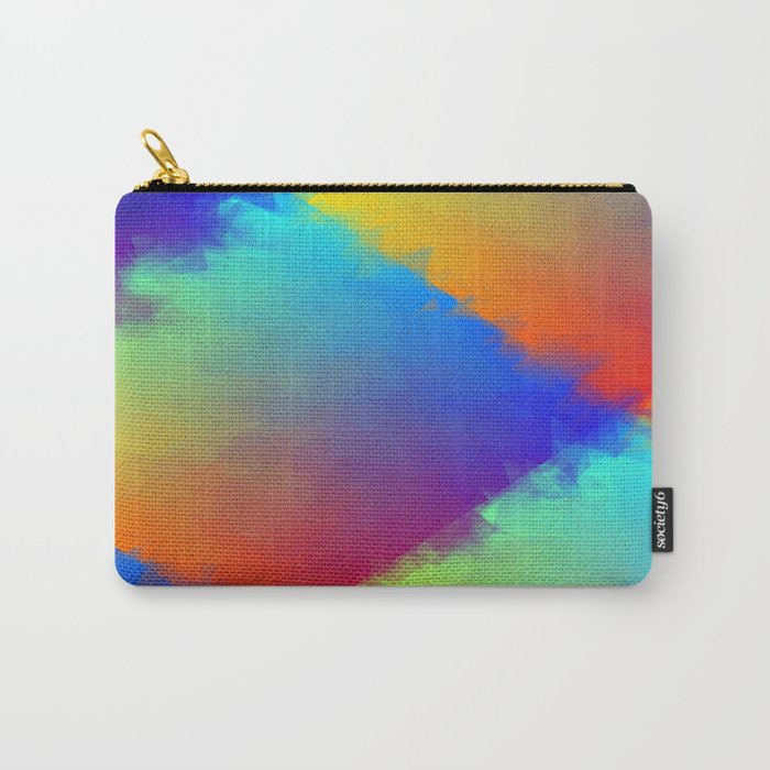 Abstract Number-10 Carry-All Pouch