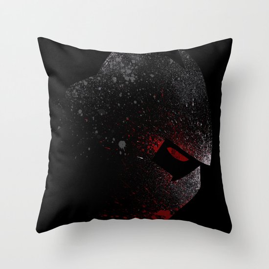 Foot Clan Master Throw Pillow