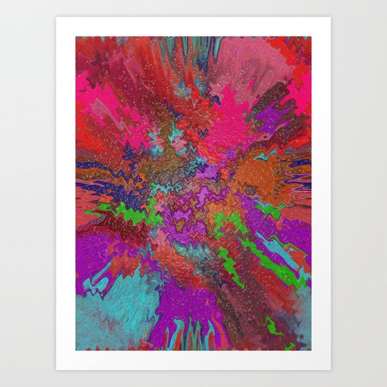 Hippie Goop Art Print