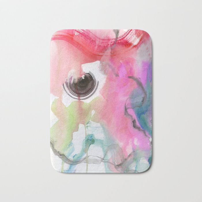 abstract candyclouds N.o 3 Bath Mat