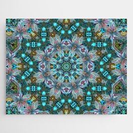 KALEIDOSCOPE ABSTRACT LILY ELODIE 2 Jigsaw Puzzle