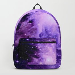 Orion nebUla. : Purple Galaxy Backpack