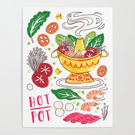 Hot Pot Shabu Shabu Soup Poster