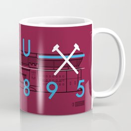 Upton Park/Boleyn Ground Football Stadiums Series Coffee Mug