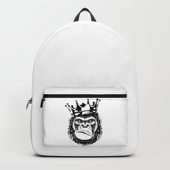 Gorilla, king kong, Big and Tall King Size Gorilla Face Backpack