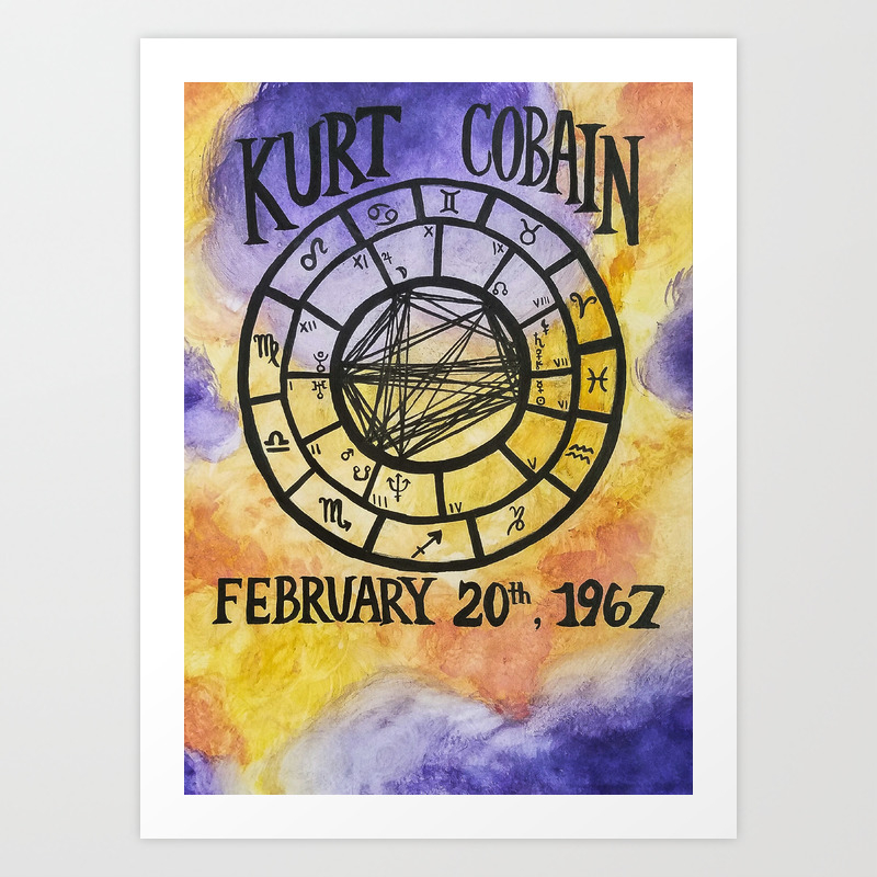 Kurt Cobain Natal Chart
