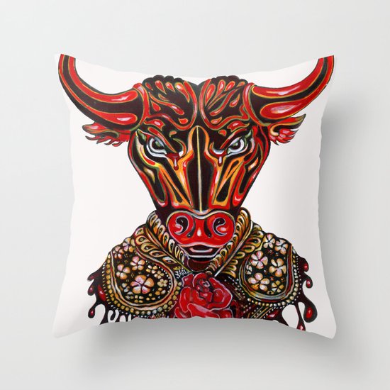Taurus Throw Pillow