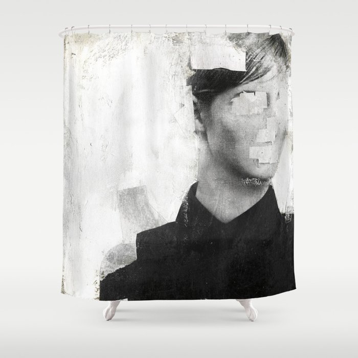 Faceless | number 01 Shower Curtain