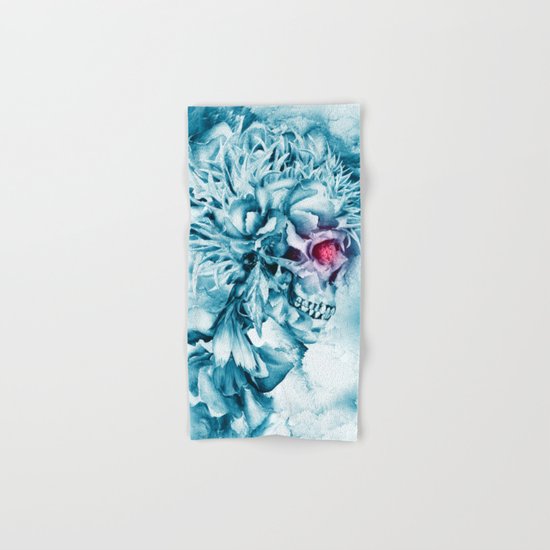 Frozen Skull Hand & Bath Towel