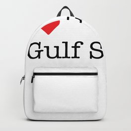 I Heart Gulf Stream, FL Backpack