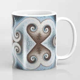 a gentleman dreams of love while walking home in the snow Mug