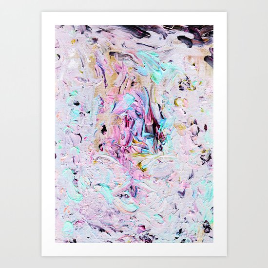 Finger Paint Art Print