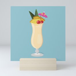 Tropical Piña Colada Mini Art Print