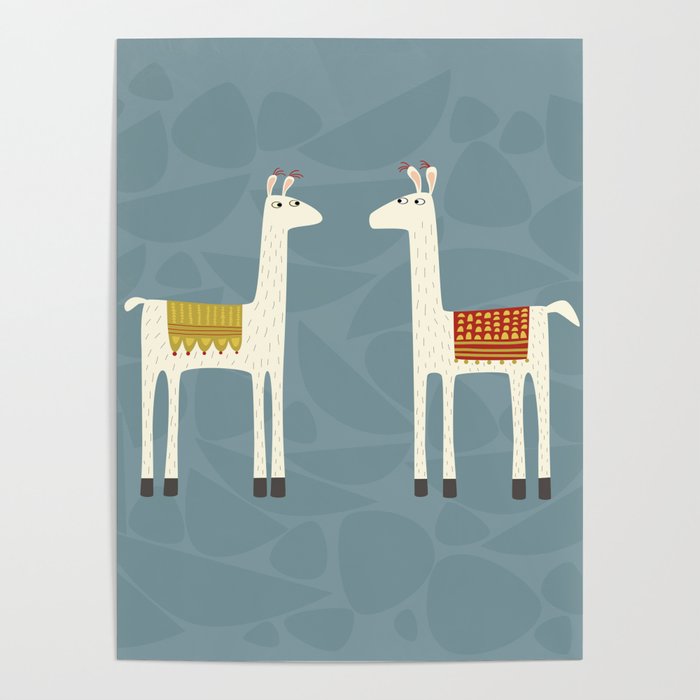 Everyone lloves a llama Poster