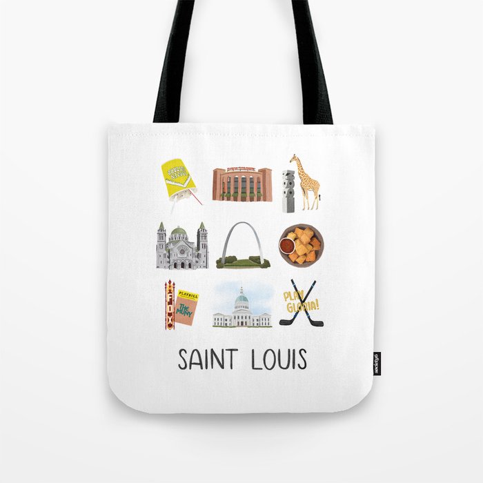 Saint Louis Tote Bag by Rachel Szo