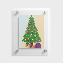 Christmas Special - Tree decoration and Gifts design Floating Acrylic Print