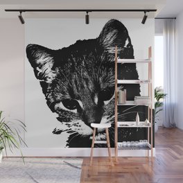 An Injured Cat Walks Your Way What Do You Do Wall Mural By