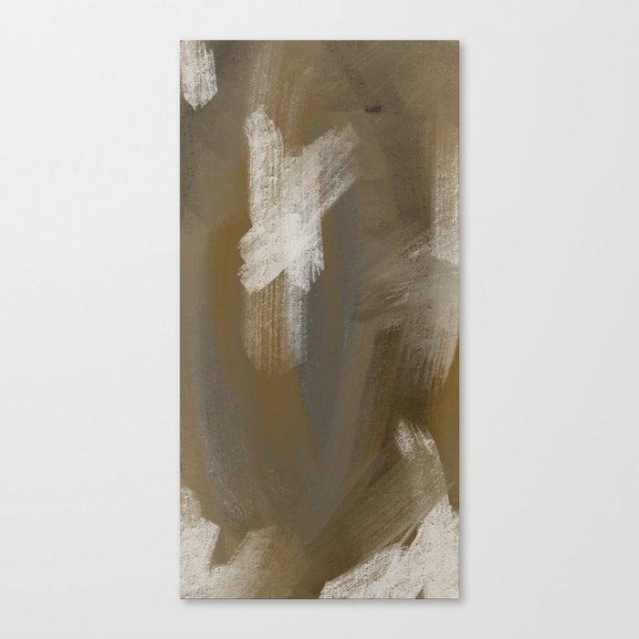 Ines 4 - Minimal, Modern - Contemporary Abstract Painting  Canvas Print
