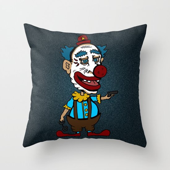 Arm the Clowns, Protect our Children and Gun Sales Throw Pillow