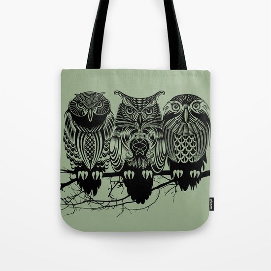 Owls of the Nile Tote Bag
