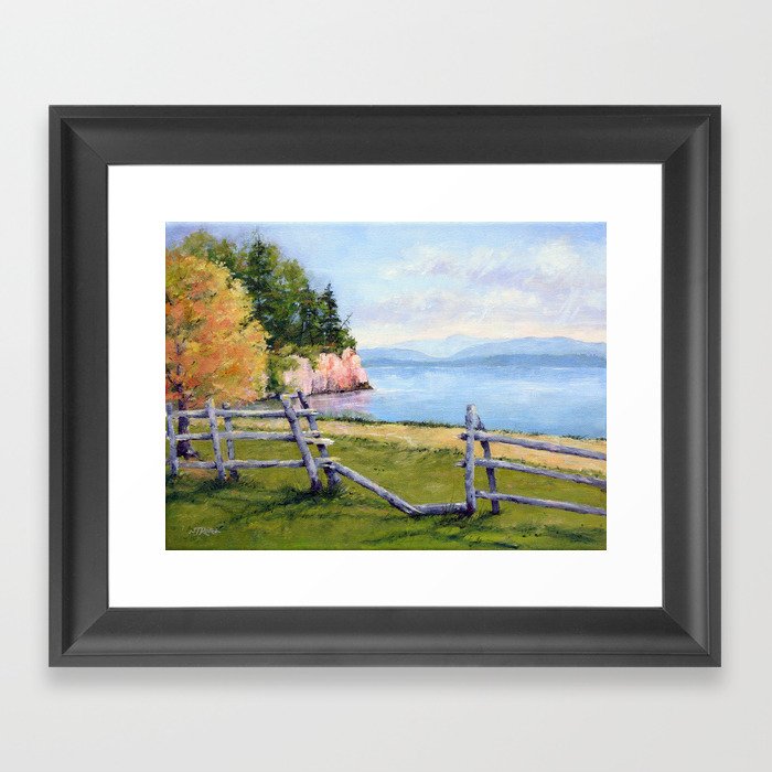 Shelburne Farms Framed Art Print