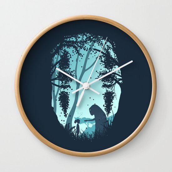 Lonely Spirit Wall Clock