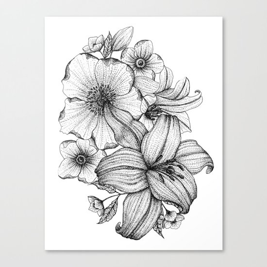 FLORA Canvas Print