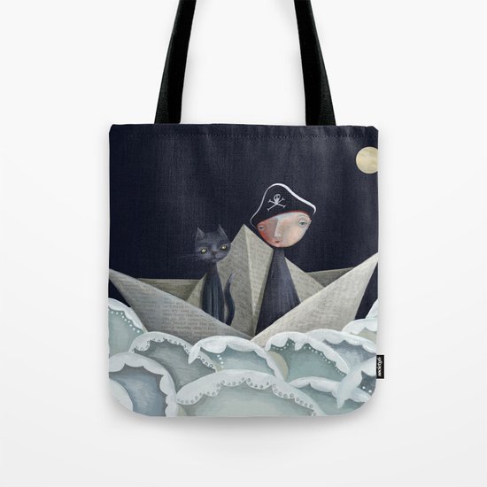 The Pirate Ship Tote Bag