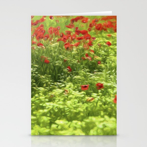 Poppyflower V Stationery Cards