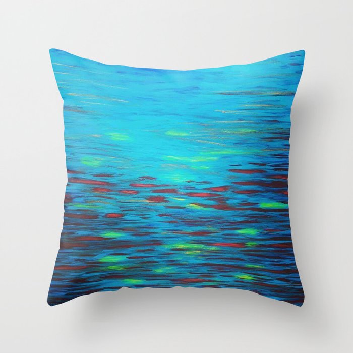 Fire and Water Throw Pillow