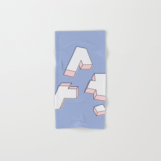 Deconstructed A Hand & Bath Towel