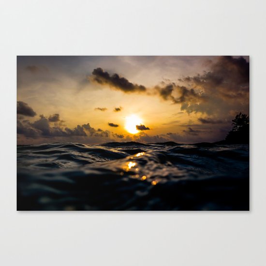 Fire Sky Canvas Print