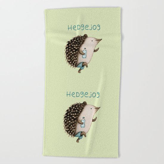 Hedgejog Beach Towel