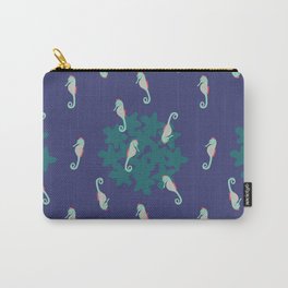 Drifting Seahorses Carry-All Pouch