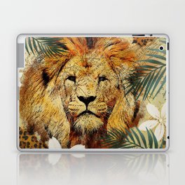Jungle Lion Laptop Skin