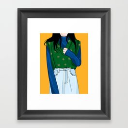 Sweater Vest  Framed Art Print