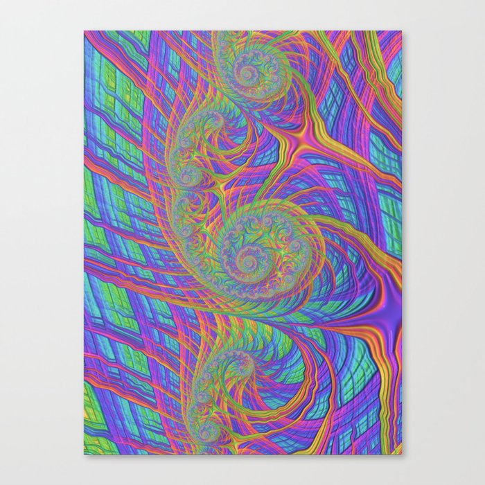 Fibonacci’s Fractal Canvas Print