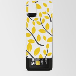 Golden Leaves Pattern! Android Card Case